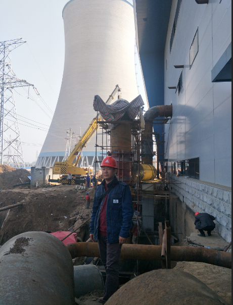 河南濮陽龍豐電廠管道泄露監(jiān)測